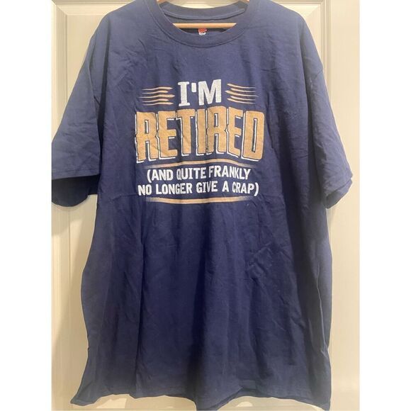 I'm Retired T-shirt size 2XL - Picture 1 of 2